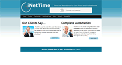 Desktop Screenshot of inettime.com