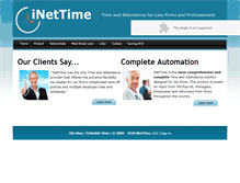 Tablet Screenshot of inettime.com